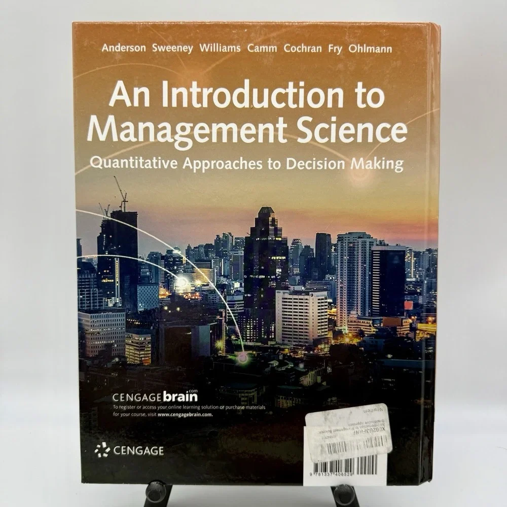 An Introduction to Management Science: Quantitative Approaches to Decision...‎
